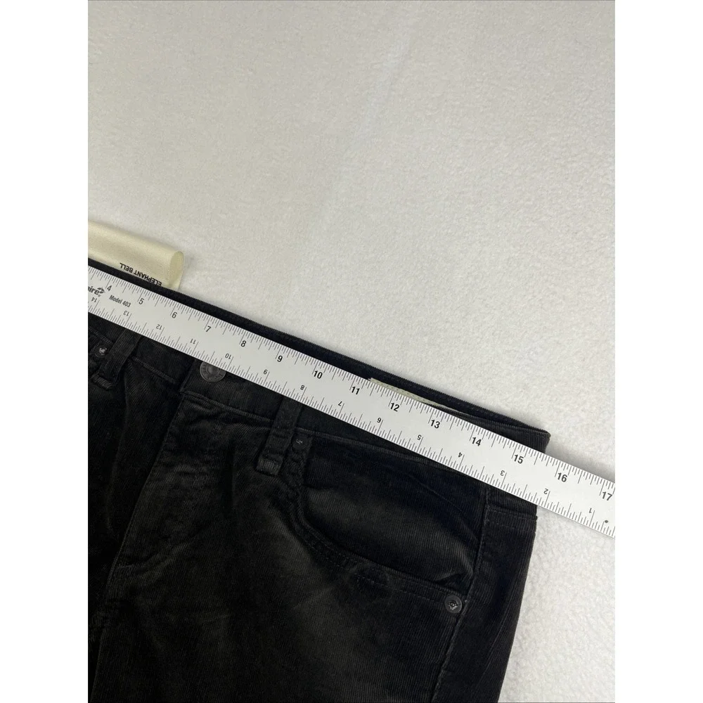 Rag & Bone Elephant Bell Corduroy Pants Brown Charcoal Women 28 W1523C094CHA
